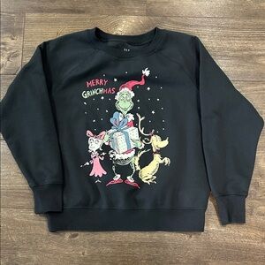 Merry Grinchmas crew Sweatshirt size Large